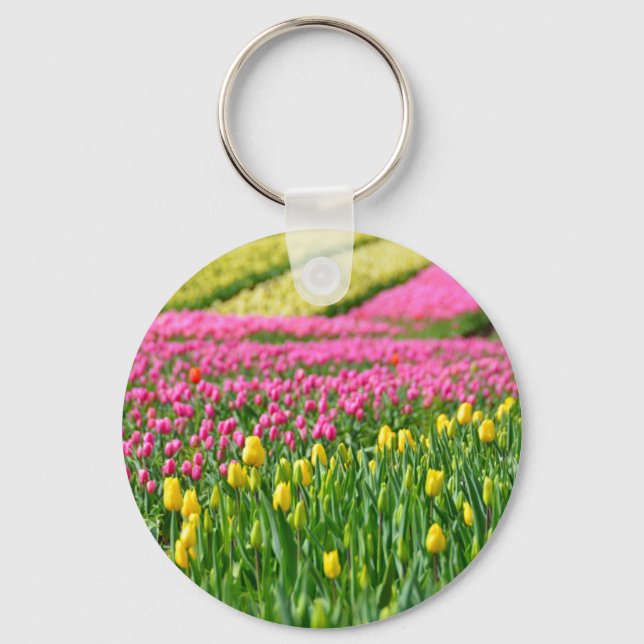 Fields of Colors Keychain (Front)