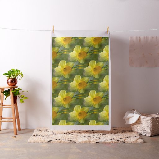 Fields of Daffodils.... Fabric