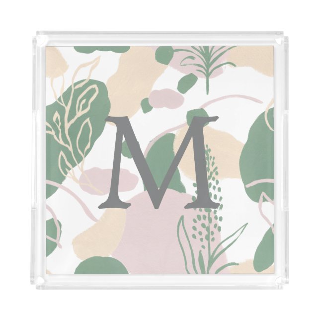 Fields of Dreams ⎢Monogram Acrylic Tray (Front)