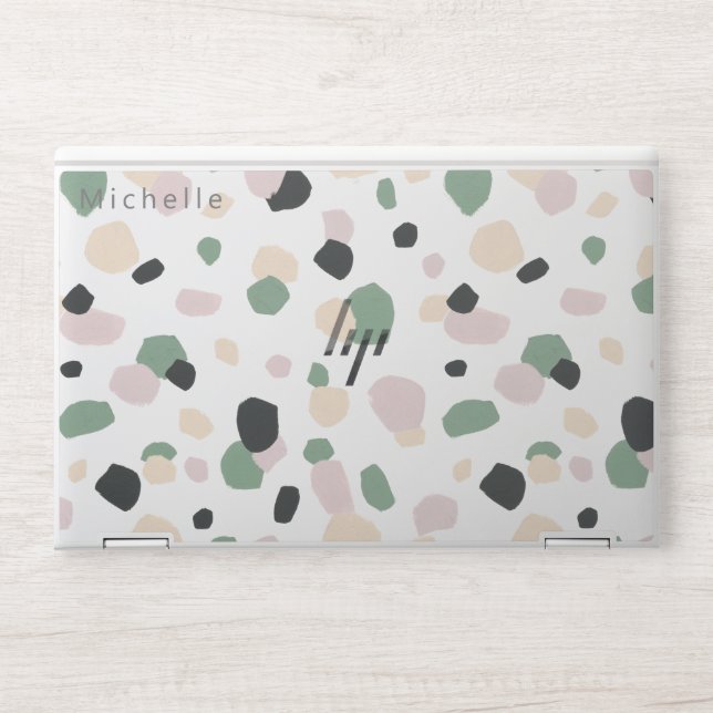Fields of Dreams  | Monogram Photo HP Laptop Skin (Front)