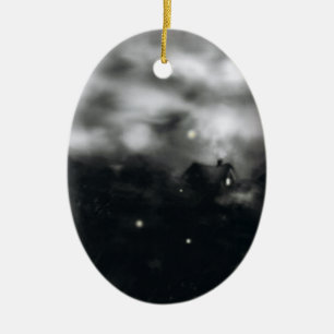 Fields of Fireflies Ceramic Ornament