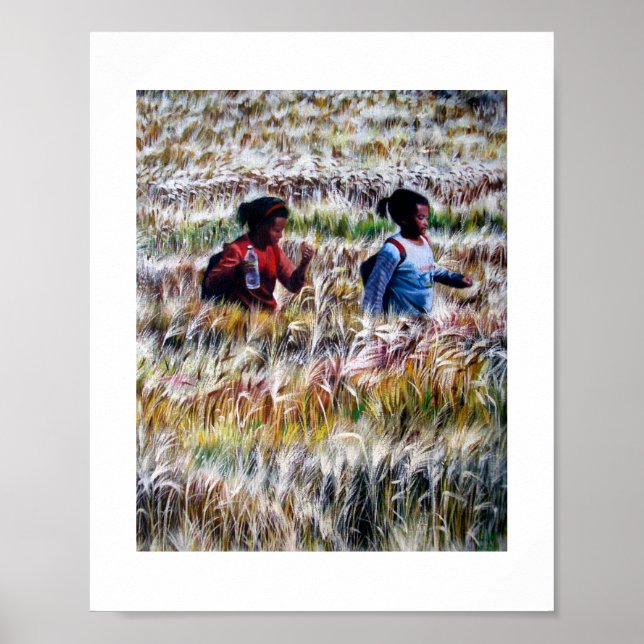 Fields of Gold Painting Poster (Front)