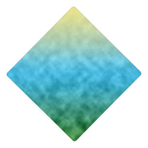 Fields of Light Graduation Cap Topper