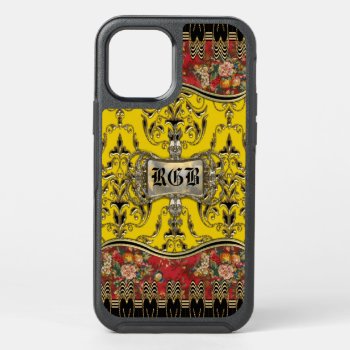 Fields Of Merrygolden Beautiful Monogram Otterbox Symmetry Iphone 12 Case by LiquidEyes at Zazzle