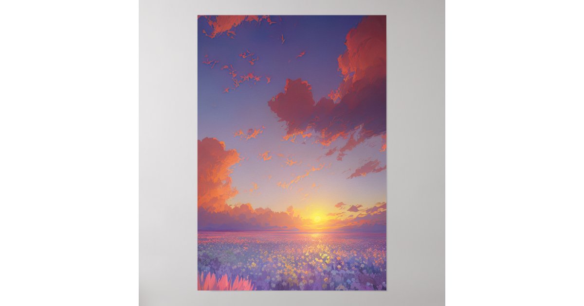 Fields of Radiance Poster | Zazzle