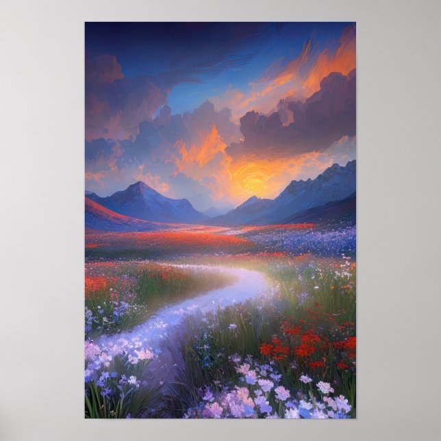 Fields of Radiant Splendor Poster (Front)