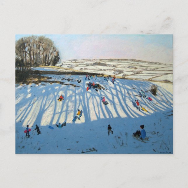 Fields of Shadows Monyash Derbyshire Postcard (Front)