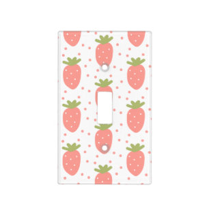 Fields of Strawberries Light Switch Cover