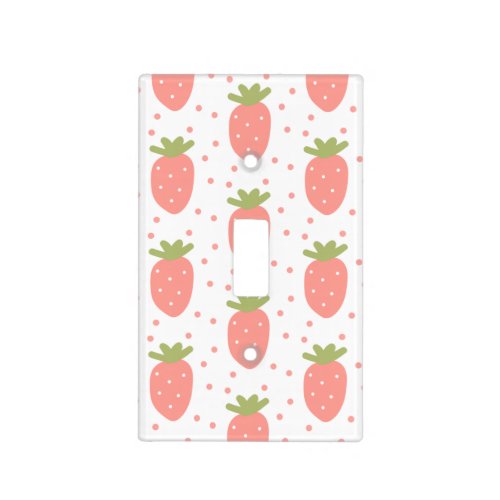 Fields of Strawberries Light Switch Cover