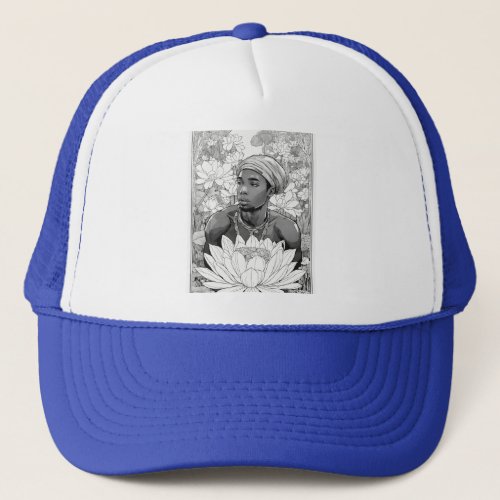 Fields of Strength Poor Farmer Logo Trucker Hat Trucker Hat