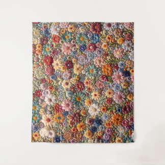 Fielf of Flowers Tapestry