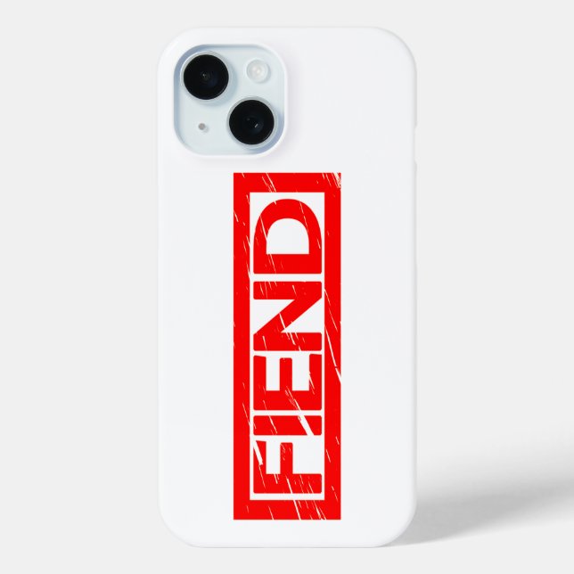 Fiend Stamp Case-Mate iPhone Case (Back)