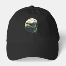 Fierce Alligator Swamp Illustration Art