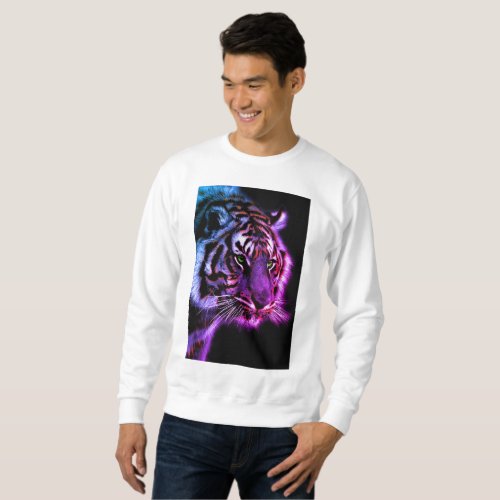 Fierce and Bold  Tiger Photo T_Shirt Sweatshirt