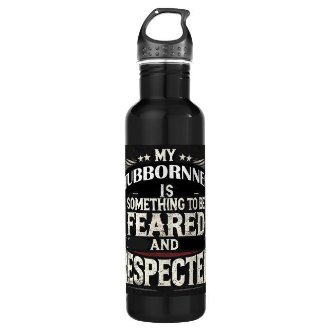 Fierce and Fearless Insulated Bottle  (Front)