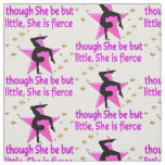 FIERCE AND MIGHTY GYMNAST FABRIC