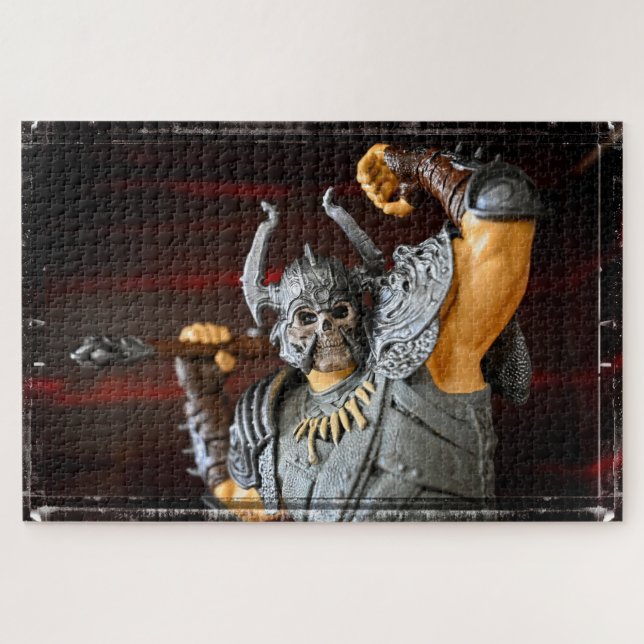 Fierce Barbarian Jigsaw Puzzle (Horizontal)