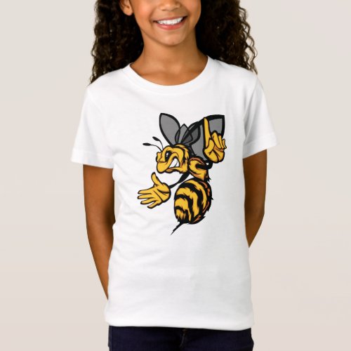 Fierce Bee Girls T_Shirt