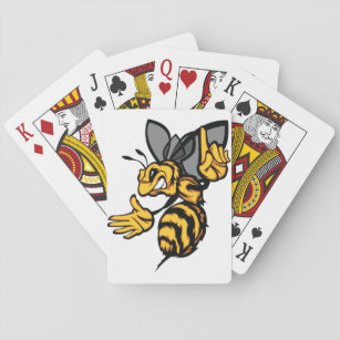 Fierce Bee Playing Cards