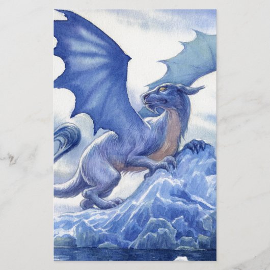 Fierce Blue Dragon (Front)
