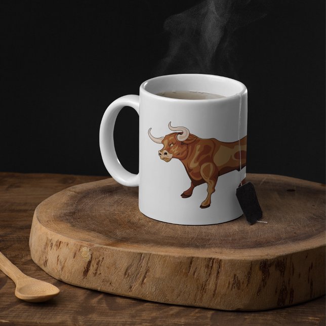 Fierce Bull Coffee Mug (Creator Uploaded)