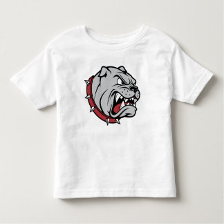 Fierce Bulldog Mascot | Cool Sports Baby Design Toddler T-shirt