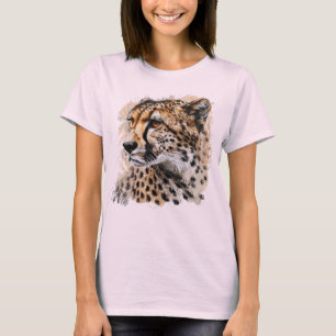 Fierce Cheetah Print Women's Graphic Tee
