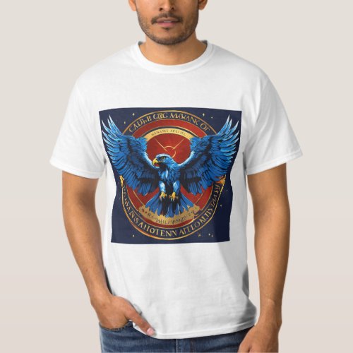 Fierce Crystal Eagle Icon T_Shirt Unleash T_Shirt
