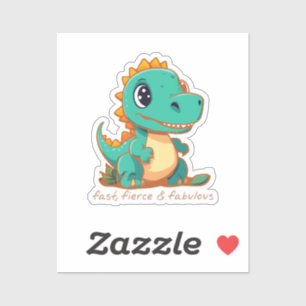 Fierce Dinosaurs Sticker