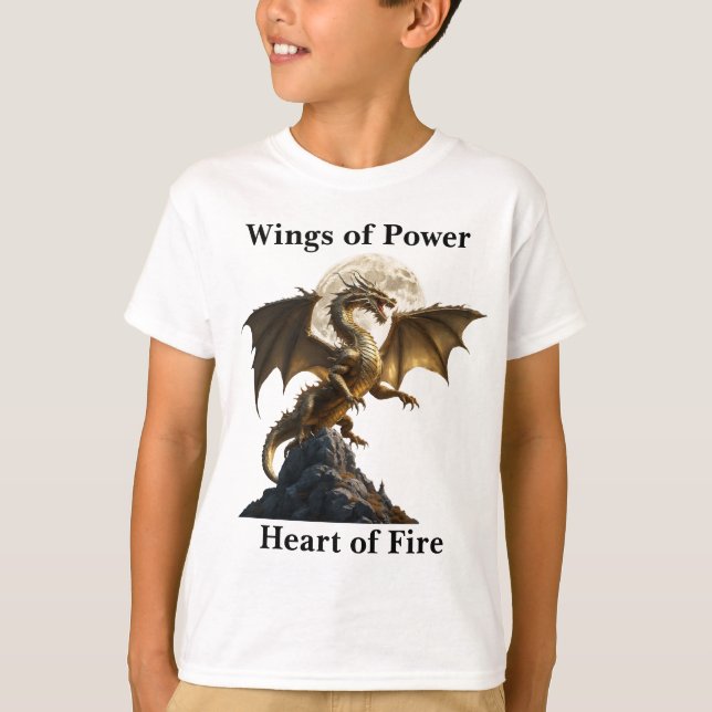 Fierce Dragon Rearing T-Shirt (Front)