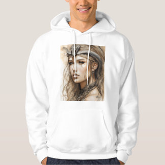 Fierce Dragon Tattoo Design - Symbol of Strength, Hoodie