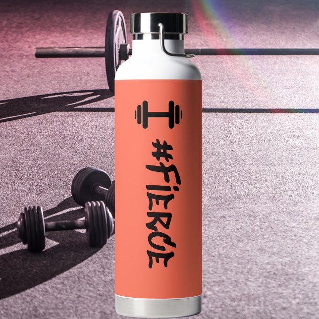 #Fierce Dumbbell Water Bottle (Creator Uploaded)