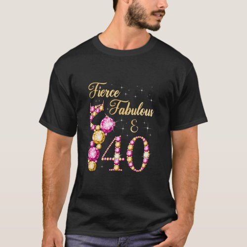 Fierce Fabulous 40 Ballet Dancer Py  T_Shirt