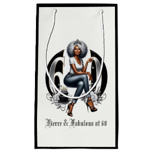 Fierce & Fabulous at 60 Small Gift Bag