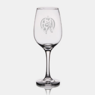 Fierce & Fabulous at 60 Wine Glass
