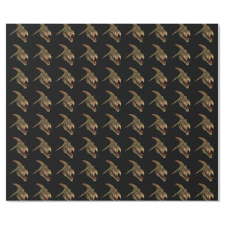 Fierce Fantasay Dragon Snake Head Wrapping Paper