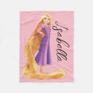 Fierce & Fearless Rapunzel Fleece Blanket