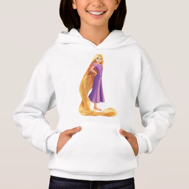 Fierce & Fearless Rapunzel Hoodie (Front)