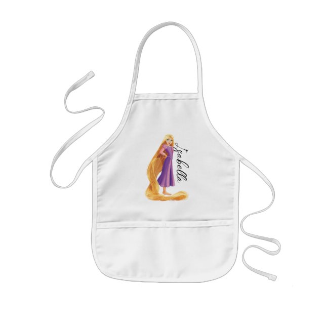 Fierce & Fearless Rapunzel Kids' Apron (Front)