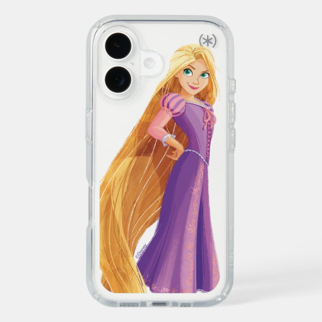 Fierce & Fearless Rapunzel Speck iPhone Case (Front)