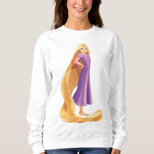 Fierce & Fearless Rapunzel Sweatshirt (Front)