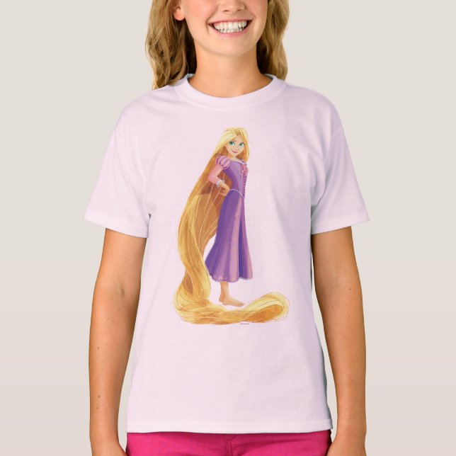 Fierce & Fearless Rapunzel T-Shirt (Front)