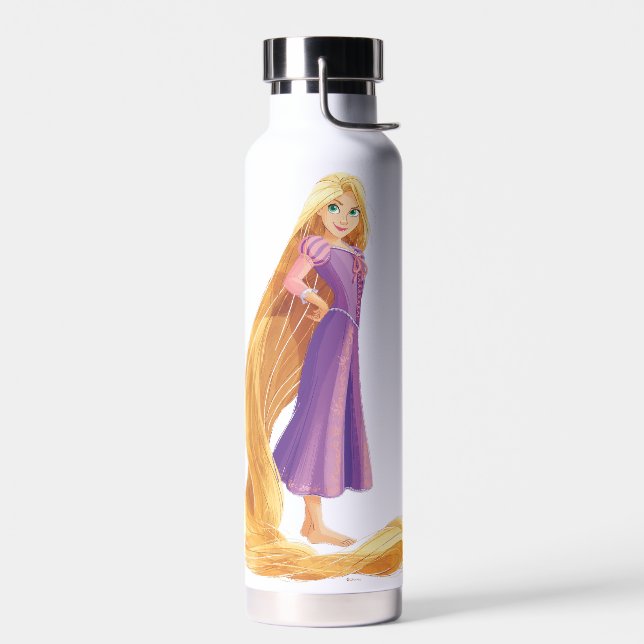 Fierce & Fearless Rapunzel Water Bottle (Left)