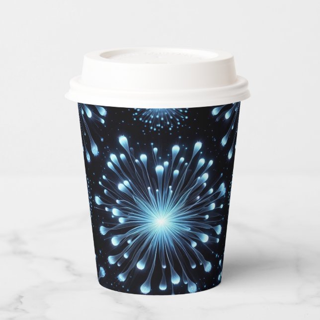 Fierce Fireworks  Paper Cups (Left)