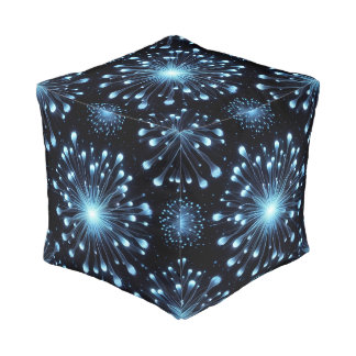 Fierce Fireworks Pouf