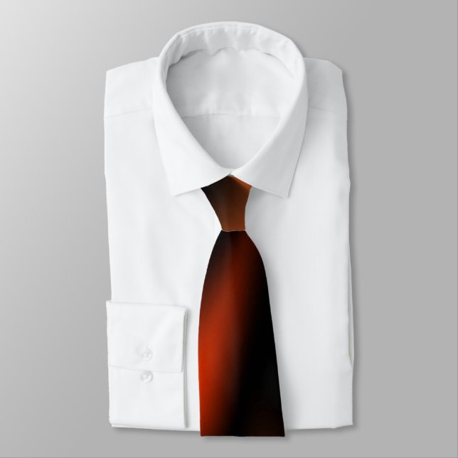 Fierce Flames Abstract Tie (Tied)