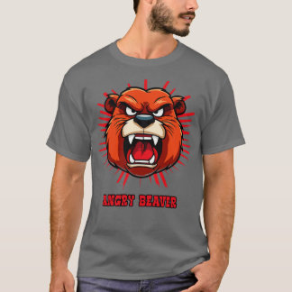 Fierce Fury The Angry Beaver T-Shirt