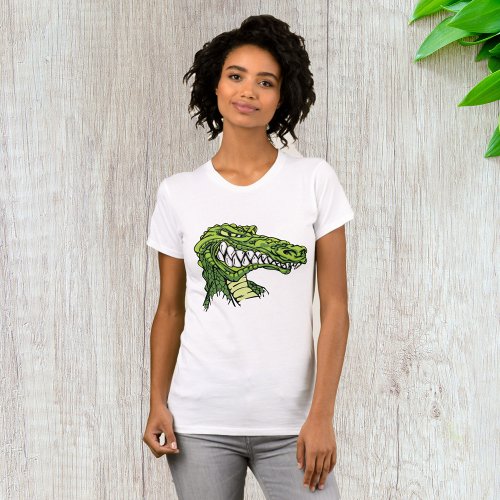 Fierce Gator Womens T_Shirt