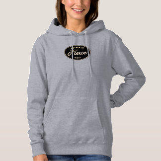 Fierce Gift for a Strong Woman! Gray Hoodie