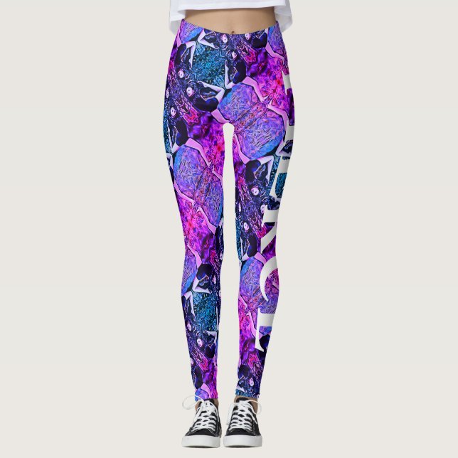 Fierce Gymnast Leggings (Front)